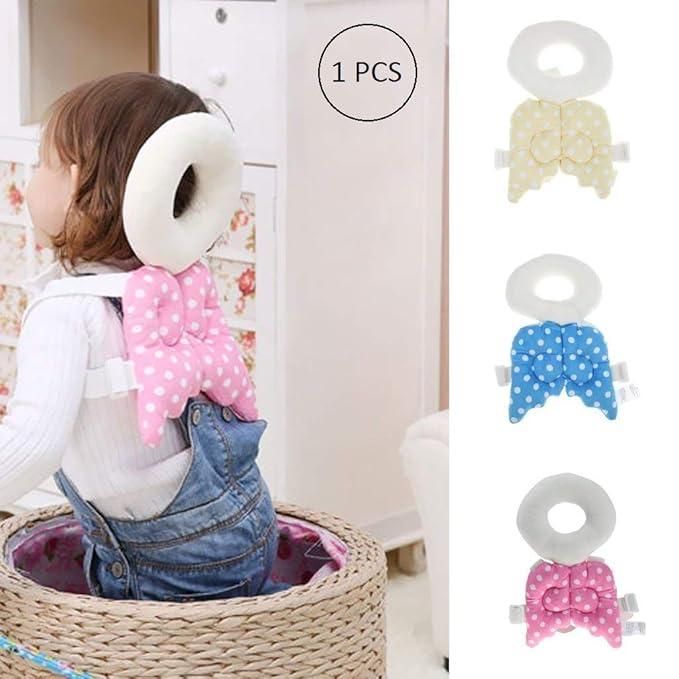 Baby Back Head Protector Toddlers Head Safety Pad Cushion Flexible Strap - Furnishicon