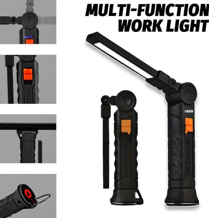 Magnetic LED COB Light USB Rechargeable - Furnishicon