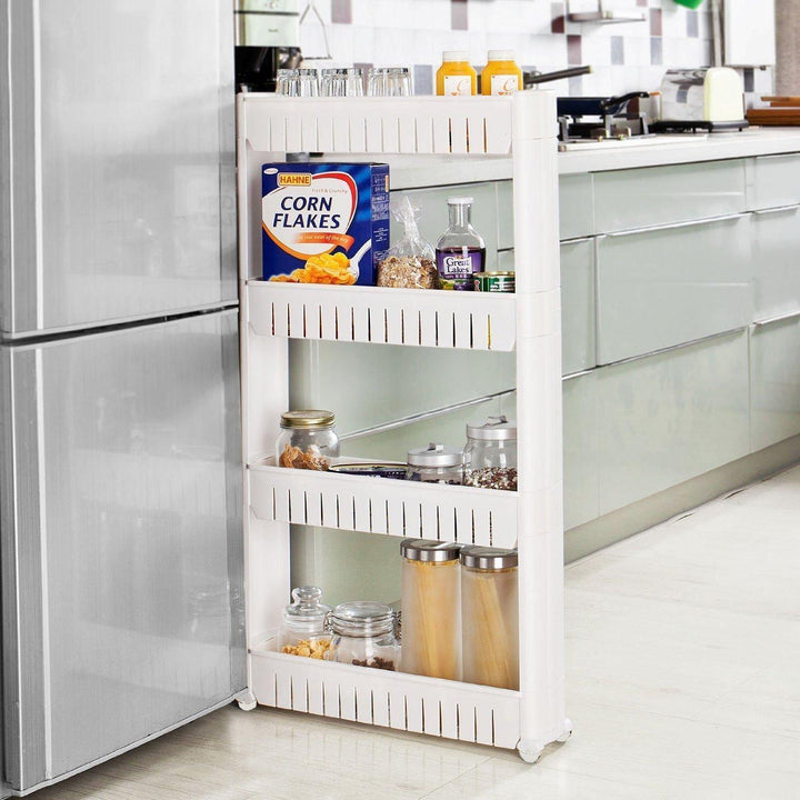 Organizer - 4 Layer Slim Rack Storage Organizer - Furnishicon