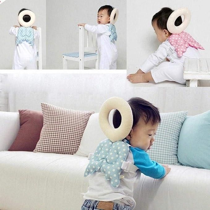 Baby Back Head Protector Toddlers Head Safety Pad Cushion Flexible Strap - Furnishicon