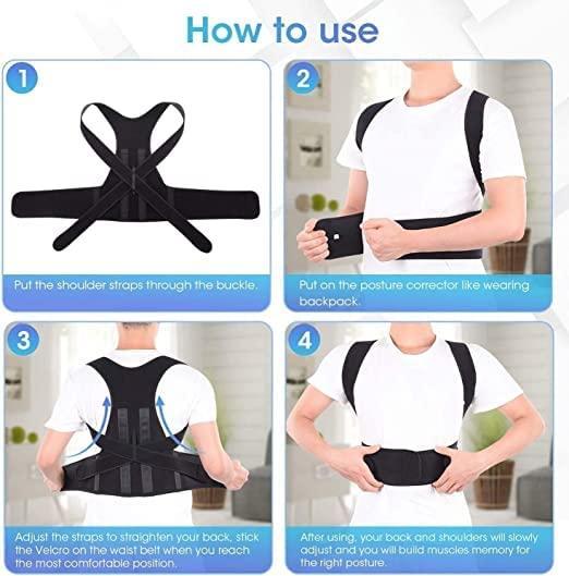 Posture Corrector Shoulder Belt - Furnishicon