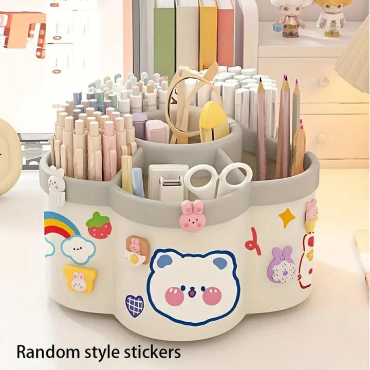 Multi - functional Desktop Stationery Storage Box - Furnishicon