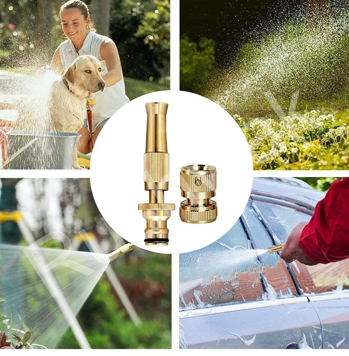 Portable High Pressure Washing Water Nozzle (Brass) - Furnishicon