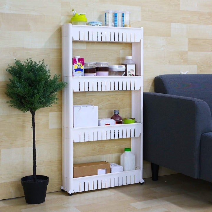 Organizer - 4 Layer Slim Rack Storage Organizer - Furnishicon