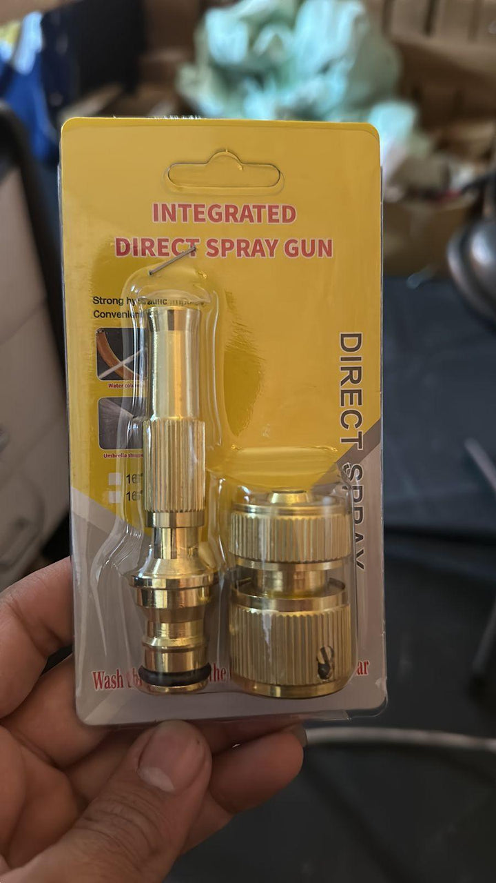 Portable High Pressure Washing Water Nozzle (Brass) - Furnishicon