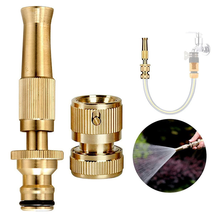 Portable High Pressure Washing Water Nozzle (Brass) - Furnishicon
