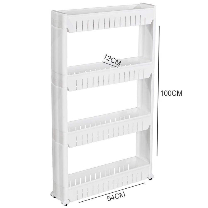 Organizer - 4 Layer Slim Rack Storage Organizer - Furnishicon