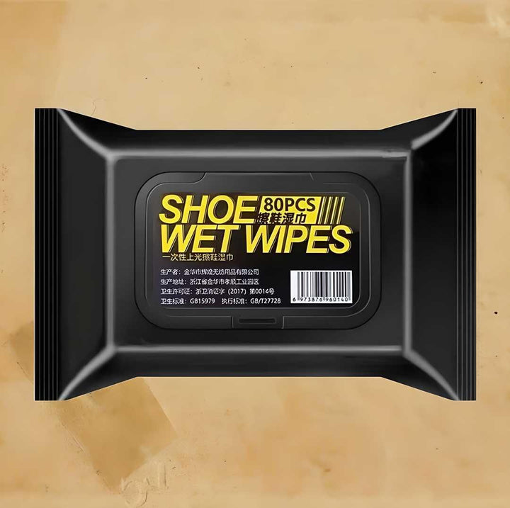 Natural Sneaker & Shoe Cleaner Wipes - 1 Packs of 80 - Furnishicon