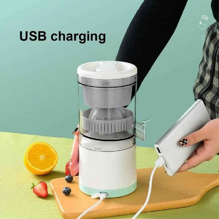 Portable USB Mini Electric Rechargeable Blender Fruit Fresh Juice Lemon Maker - Furnishicon
