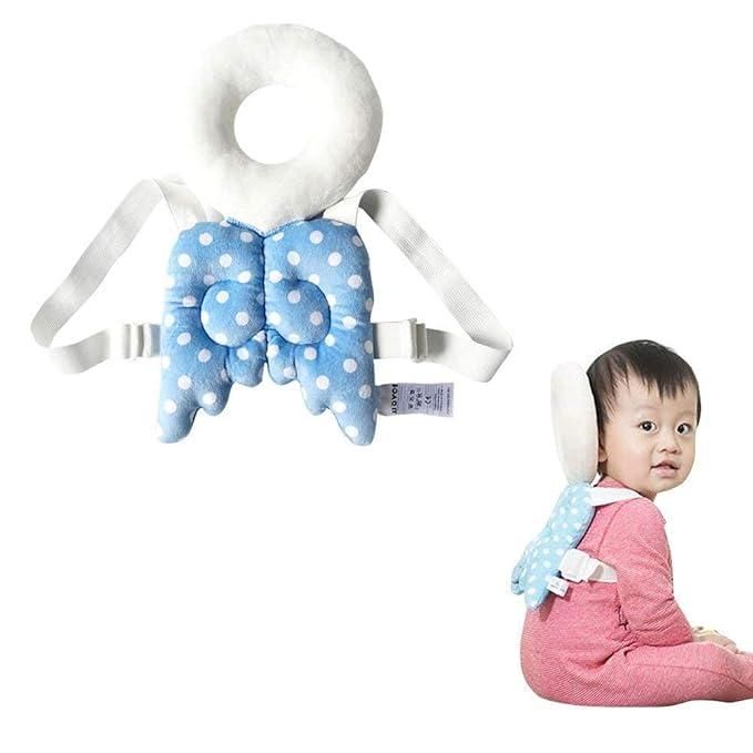 Baby Back Head Protector Toddlers Head Safety Pad Cushion Flexible Strap - Furnishicon