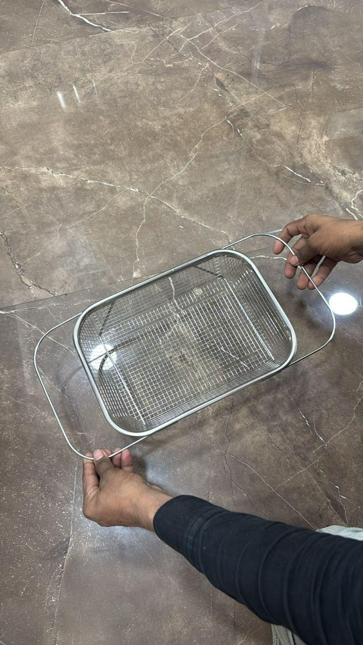 Stainless Steel Colander Strainer Drainer with Handle - Furnishicon