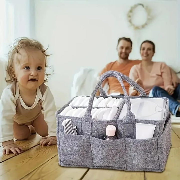 Nursery Storage Organizer - Foldable and Portable for Travelling - Furnishicon